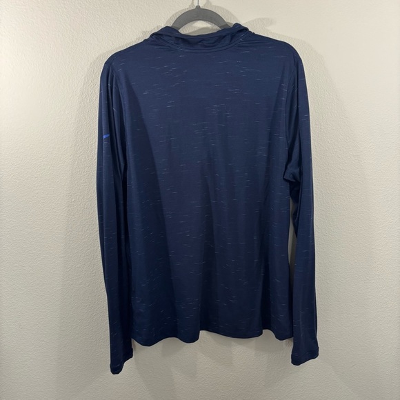 Seattle Seahawks Nike Dri-Fit Dark Blue Fitted Long Sleeve Active NFL Team XXL - Picture 4 of 14